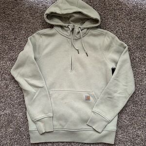 Light Green Carhartt Half Zip